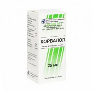 Купить Корвалол 25 мл капли для приема внутрь