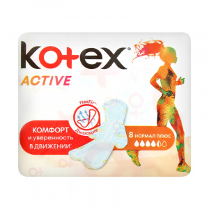 Купить: Kotex Ultra Activ Normal 8 шт прокладки