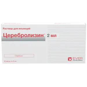 Купить Церебролизин 2 мл 10 шт раствор для инъекций ампулы