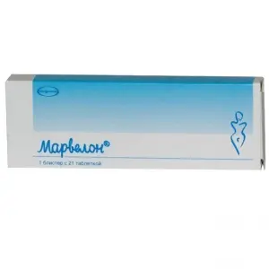 Купить Марвелон 150 мкг + 30 мкг 21 шт таблетки