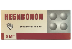 Купить: Небиволол 5 мг 60 шт таблетки