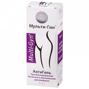 Купить: Мульти-Гин АктиГель 50 мл гель для нормализации вагинальной микрофлоры