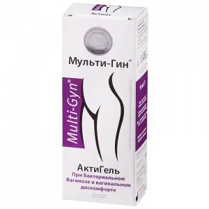 Купить Мульти-Гин АктиГель 50 мл гель для нормализации вагинальной микрофлоры