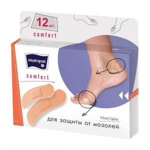 Купить: Пластырь Matopat Comfort №12