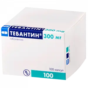 Купить Тебантин 300 мг 100 шт капсулы