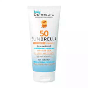 Купить: Dermedic Sunbrella Baby SPF 50+ молочко солнцезащитное для детей