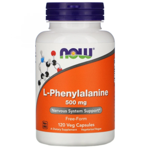 Купить: Now Foods L-Фенилаланин 120 шт капсулы