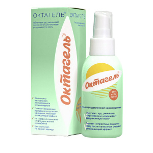 Купить: Октагель 100 мл гель для раздраженной кожи лица и тела