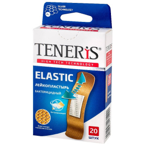Купить: Teneris Elastic 20 шт пластырь на тканевой основе
