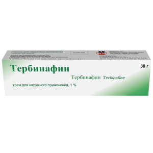 Купить: Тербинафин 1 % 30 г крем для наружного применения