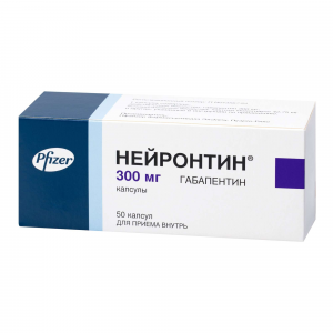Купить: Нейронтин 300 мг 50 шт капсулы