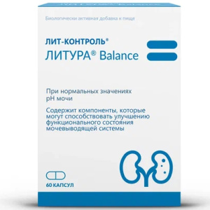 Купить: Лит-Контроль Литура Balance 60 шт капсулы