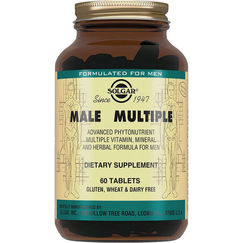 Купить Solgar Мультивитаминный и минеральный комплекс для мужчин 60 шт таблетки