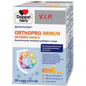 Купить: Доппельгерц VIP Ортопро Иммун 30 шт пакет-саше