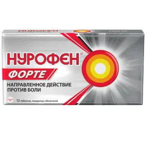 Купить Нурофен Форте 400 мг 12 шт таблетки покрытые оболочкой