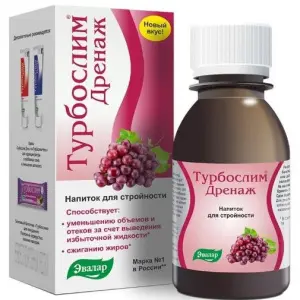 Купить Турбослим Дренаж 100 мл напиток для стройности капли