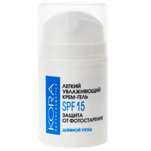 Купить: Kora SPF 15 50 мл крем-гель легкий увлажняющий