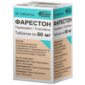 Купить: Фарестон 60 мг 30 шт таблетки