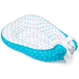 Купить: Roxy Kids кокон-гнездо для новорожденных голубой