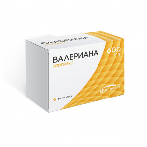 Купить: Валериана Комплекс Импловит 600 мг 60 шт таблетки