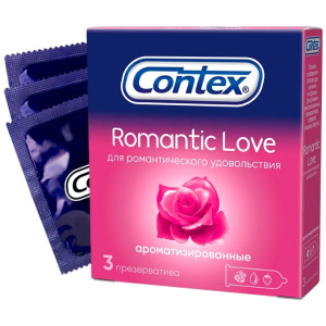 Купить: Contex Romantic Love 3 шт презервативы