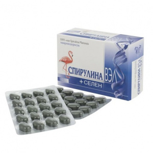 Купить: Спирулина ВЭЛ + Селен 500 мг 120 шт таблетки