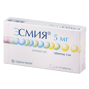 Купить: Эсмия 5 мг 28 шт таблетки