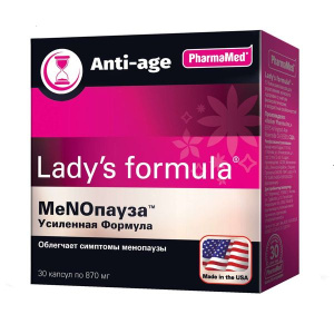 Купить: Lady's formula Менопауза Усиленная Формула 30 шт капсулы