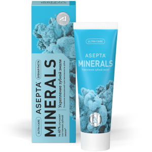 Купить: Asepta Minerals 75 мл паста зубная укрепление зубной эмали