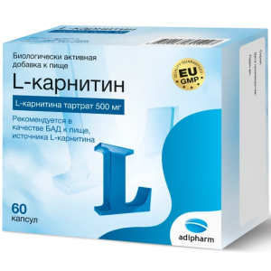 Купить: L-Карнитин 560 мг 60 шт капсулы