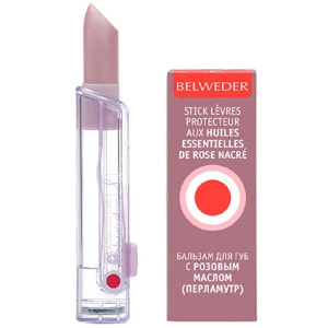 Купить: Belweder 4 г бальзам для губ масло розовое перламутровое