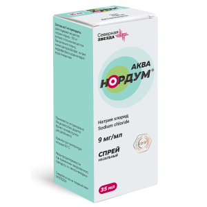 Купить: Аква Нордум 9 мг/мл 35 мл спрей назальный