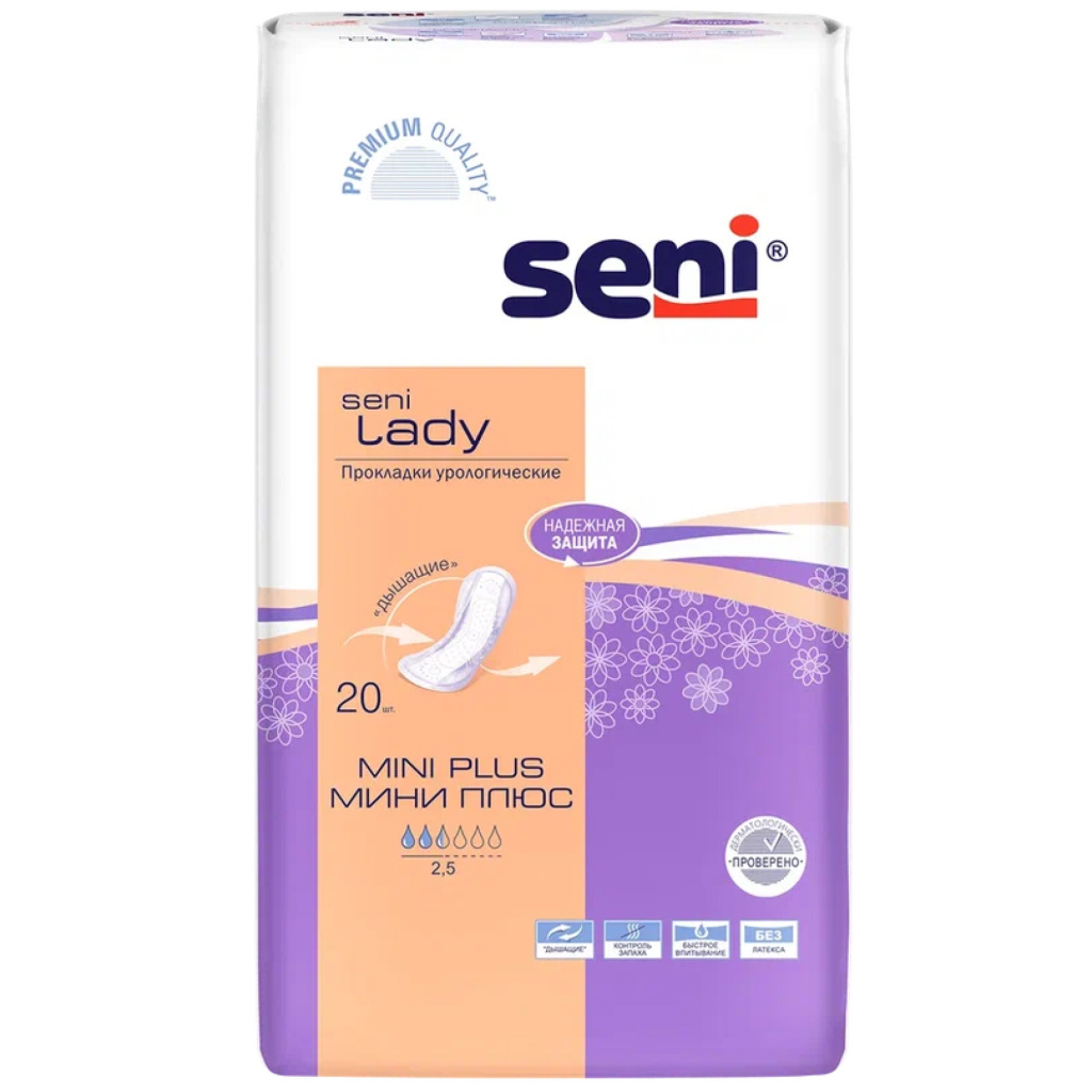 Купить Seni Lady Mini Plus 20 шт прокладки урологические