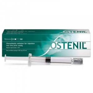 Купить: Остенил 20 мг/2 мл 1 шт для внутрисуставной инъекции шприц