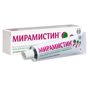 Купить: Мирамистин 0,5% 30 г мазь для местного и наружного применения
