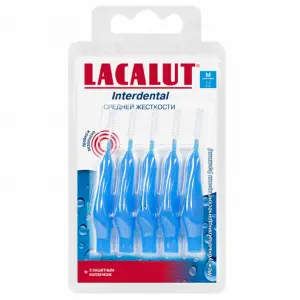 Купить Lacalut Interdental 5 шт ёршики цилиндрические размер M 1,2 мм
