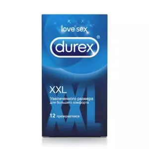 Купить Durex XXL презервативы увеличенного размера 12 шт.