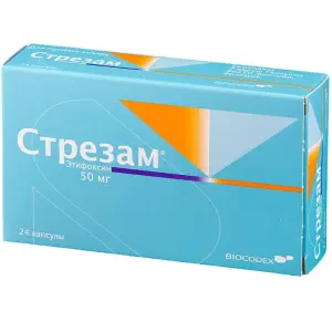 Купить Стрезам 50 мг 24 шт капсулы