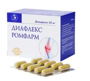 Купить Диафлекс Ромфарм 50 мг 60 шт капсулы