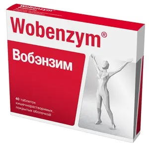 Купить Вобэнзим 40 шт таблетки кишечнорастворимые покрытые оболочкой