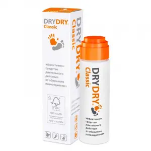 Купить DryDry ср-во от обильного потовыделения фл 35мл