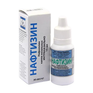 Купить: Нафтизин 0,05 % 15 мл капли назальные флакон-капельница