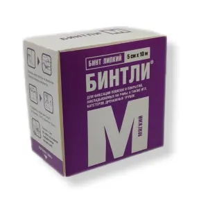 Купить Бинтли-М 5 см х 15 м бинт липкий