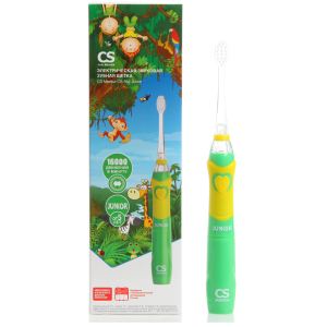 Купить: CS Medica Junior CS-562 щетка зубная электрическая зеленая