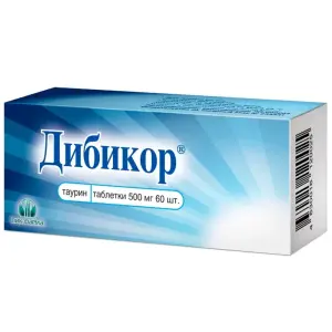 Купить Дибикор 500 мг 60 шт таблетки