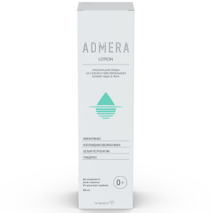 Купить: Адмера 200 мл лосьон для ухода за сухой чувствительной кожей лица и тела 0+