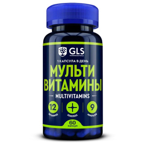 Купить: GLS Мультивитамины 12 + 9 60 шт капсулы