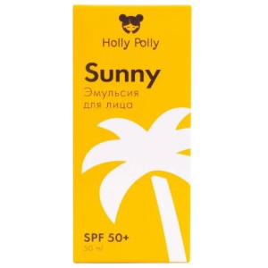 Купить: Holly Polly Sunny SPF 50+ 50 мл эмульсия солнцезащитная для лица