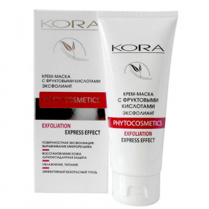 Купить: Kora 100 мл крем-маска эксфолиан фруктовые кислоты