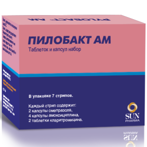 Купить: Пилобакт АМ 7 шт таблеток и капсул набор